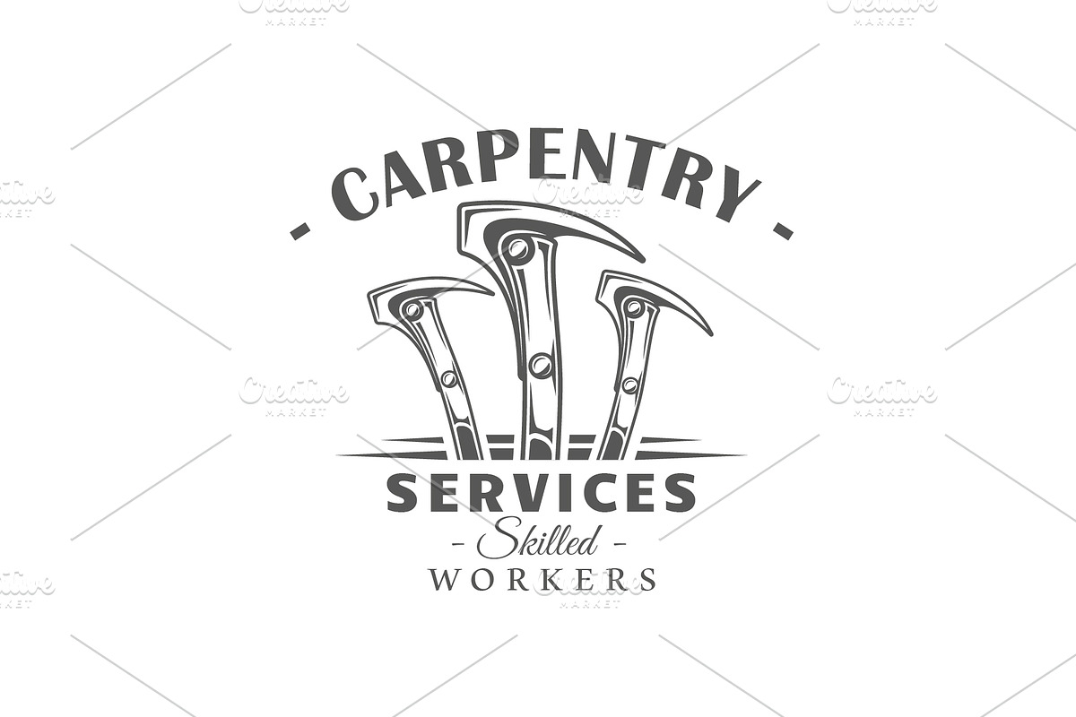 18 Modern Carpentry Logos Templates, a Branding & Logo Template by Art Design (Photo 17 of 26)