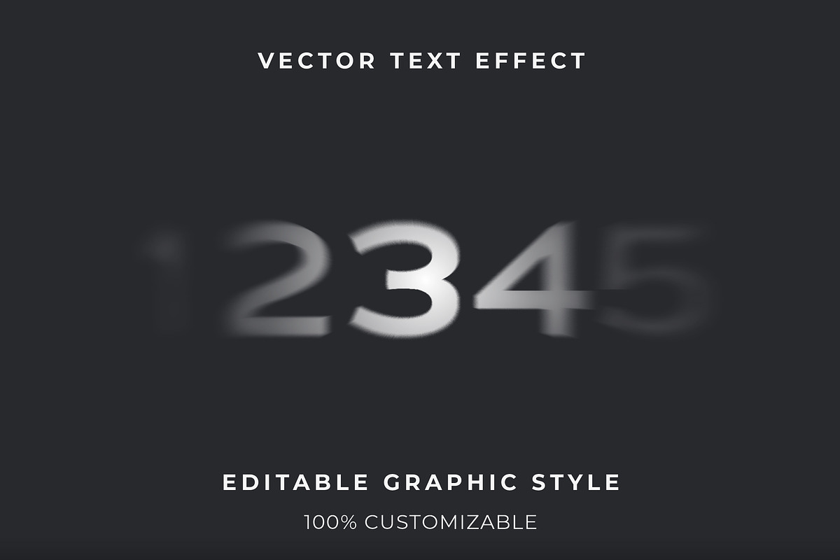 Blur Motion Text Effect preview 2