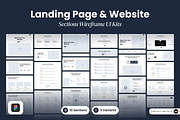 Landing Page & Website Sections Kit, an UI Kit Template by SLAB! Design (Thumbnail 1 of 3)