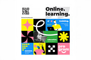 Modern Geometric Creative template, an Education Illustration by Creative Graphics (Thumbnail 6 of 12)