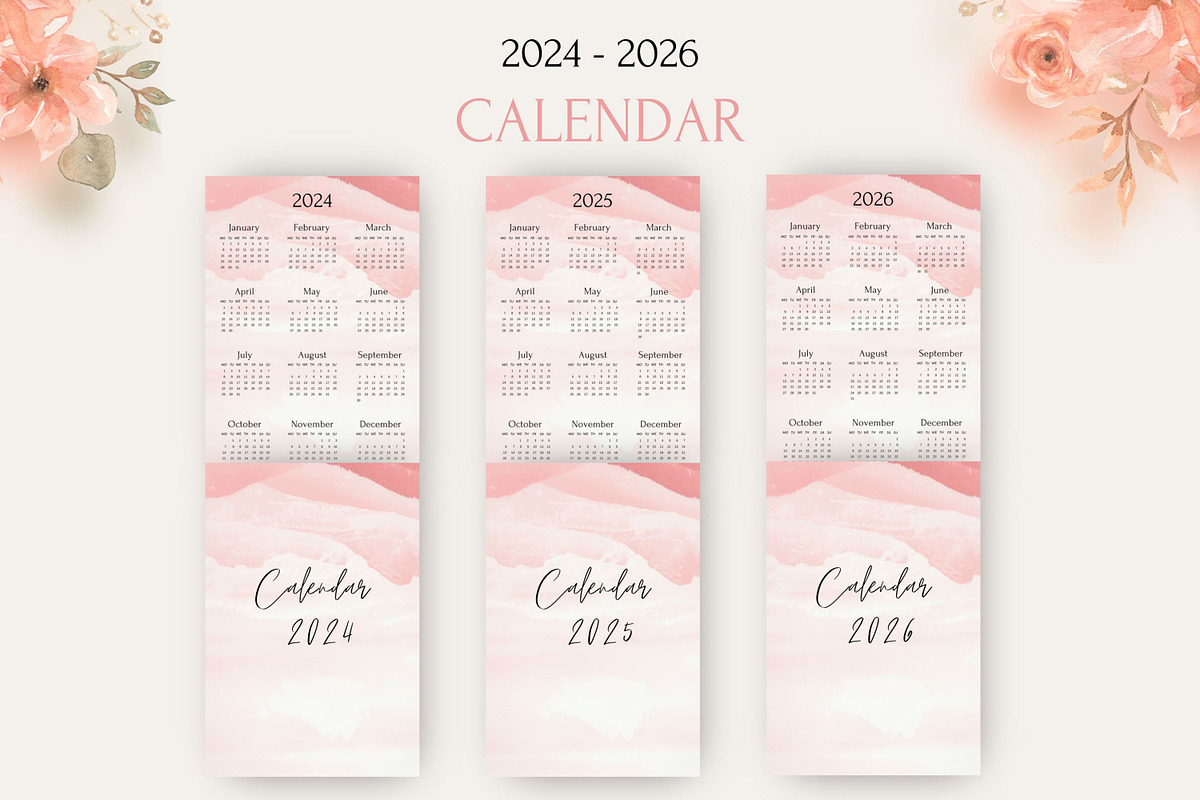 Calendar Canva Template, a Stationery Template by Ultimate Template Shop (Photo 5 of 6)