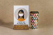 People wearing medical masks., a Healthcare Illustration by KVIO (Thumbnail 5 of 7)