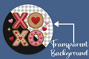 Xoxo Embroidery PNG, Valentine's Day, an Illustration by Canvas Craft (Thumbnail 2 of 7)
