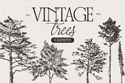 Hand-Drawn Trees Illustration Set, an Object Graphic by TheMountBirdStudio (Thumbnail 1 of 6)
