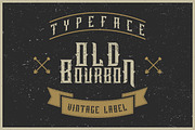 Old Bourbon label font, a Script Font by Heather_insane (Thumbnail 1 of 4)