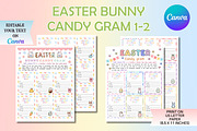 Easter Bunny Candy Gram, a Templates & Theme by Adalin Shop (Thumbnail 1 of 6)