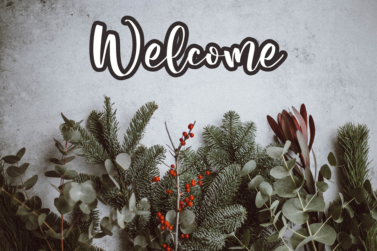 Merry Christmas, a Handwritten Font by Integritype Studio (Photo 9 of 13)