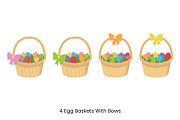 Easter Basket Illustrations, an Illustration by PinkHouseCollection (Thumbnail 4 of 5)
