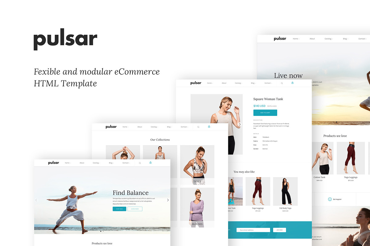 Pulsar - eCommerce HTML, a HTML Template by Ascender Themes