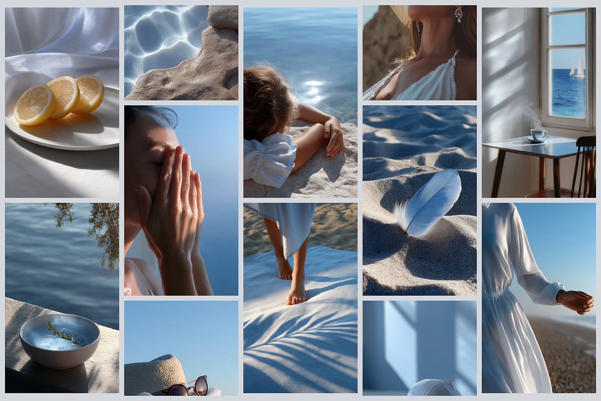 Coastal Lifestyle Backgrounds, a Person Photo by AI Petr Creative Agency (Photo 3 of 7)