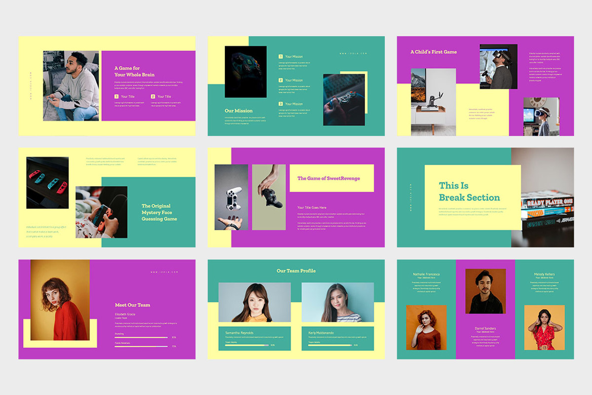 Izola : Game Store Keynote, a Presentation Template by Punkl Camp (Photo 7 of 9)