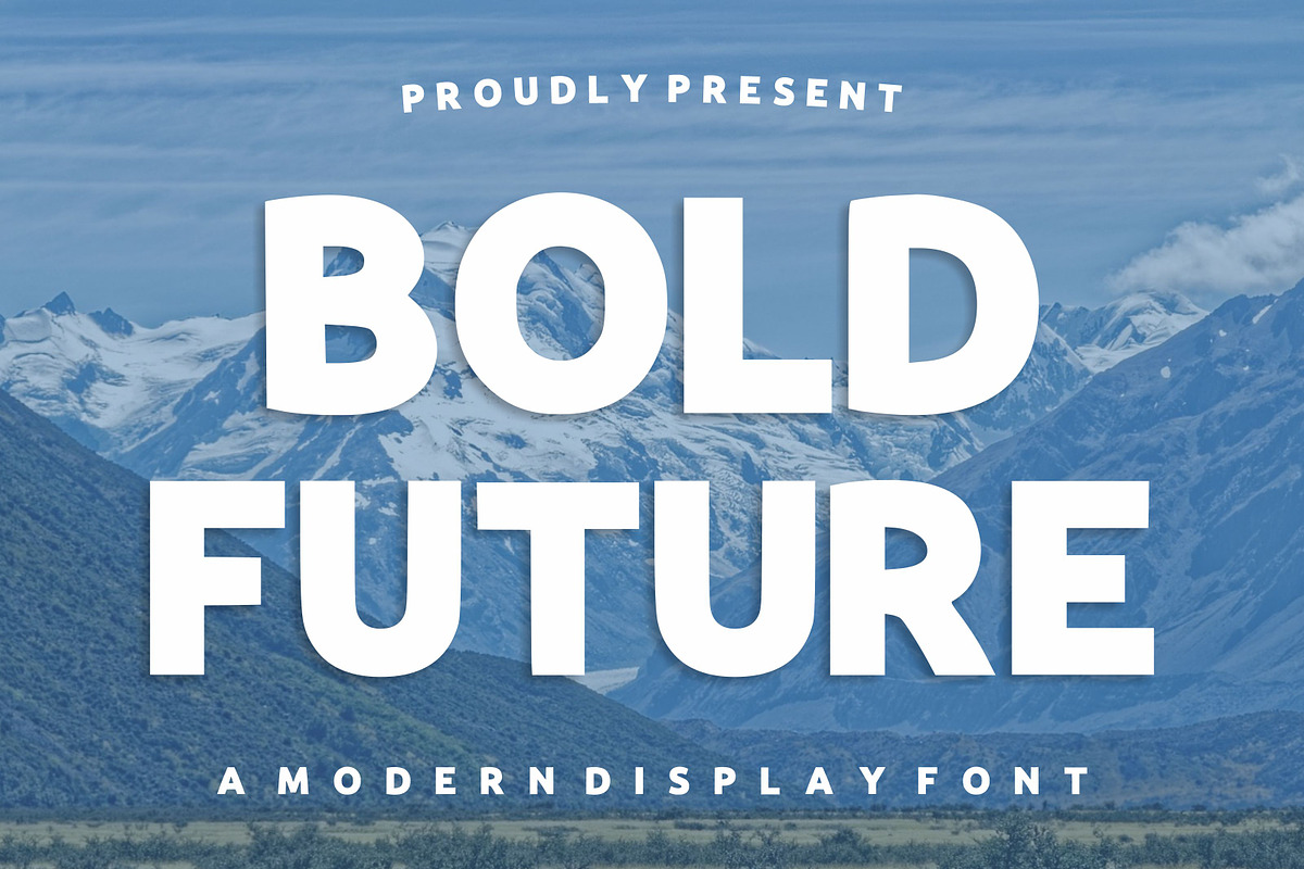 Bold Future, a Sans Serif Font by Limited.studio (Photo 1 of 6)