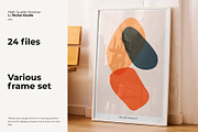 24 Frame Mockup Set, a Household Mockup by Moixo studio (Thumbnail 1 of 8)