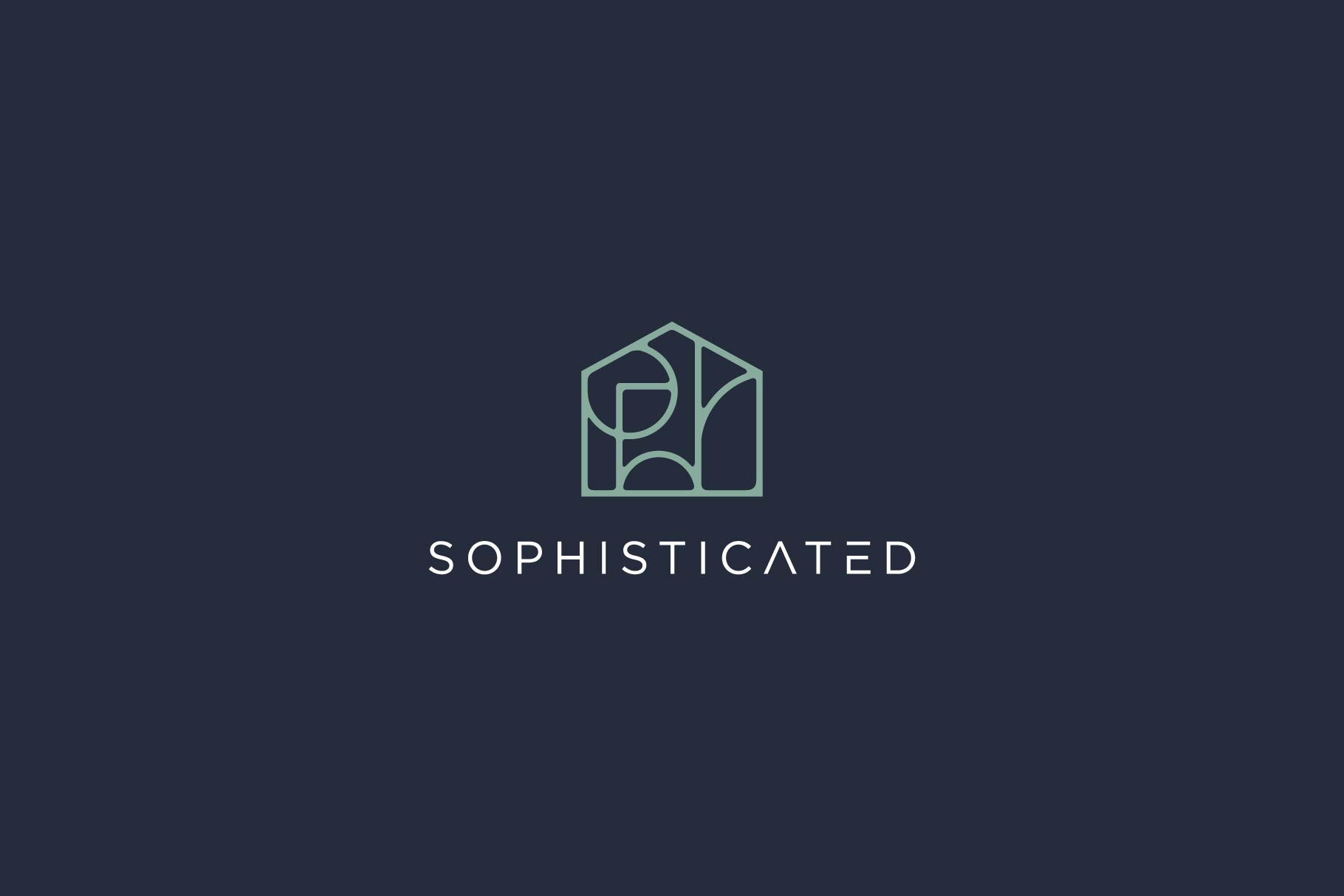Sophisticated Real Estate Logo | Branding & Logo Templates ~ Creative ...