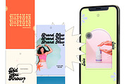 Bold & Retro Social Media Templates, a Social Media Template by Emma Rodriguez Studio (Thumbnail 3 of 3)
