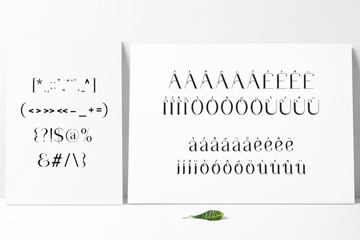 Drops Typeface preview 3