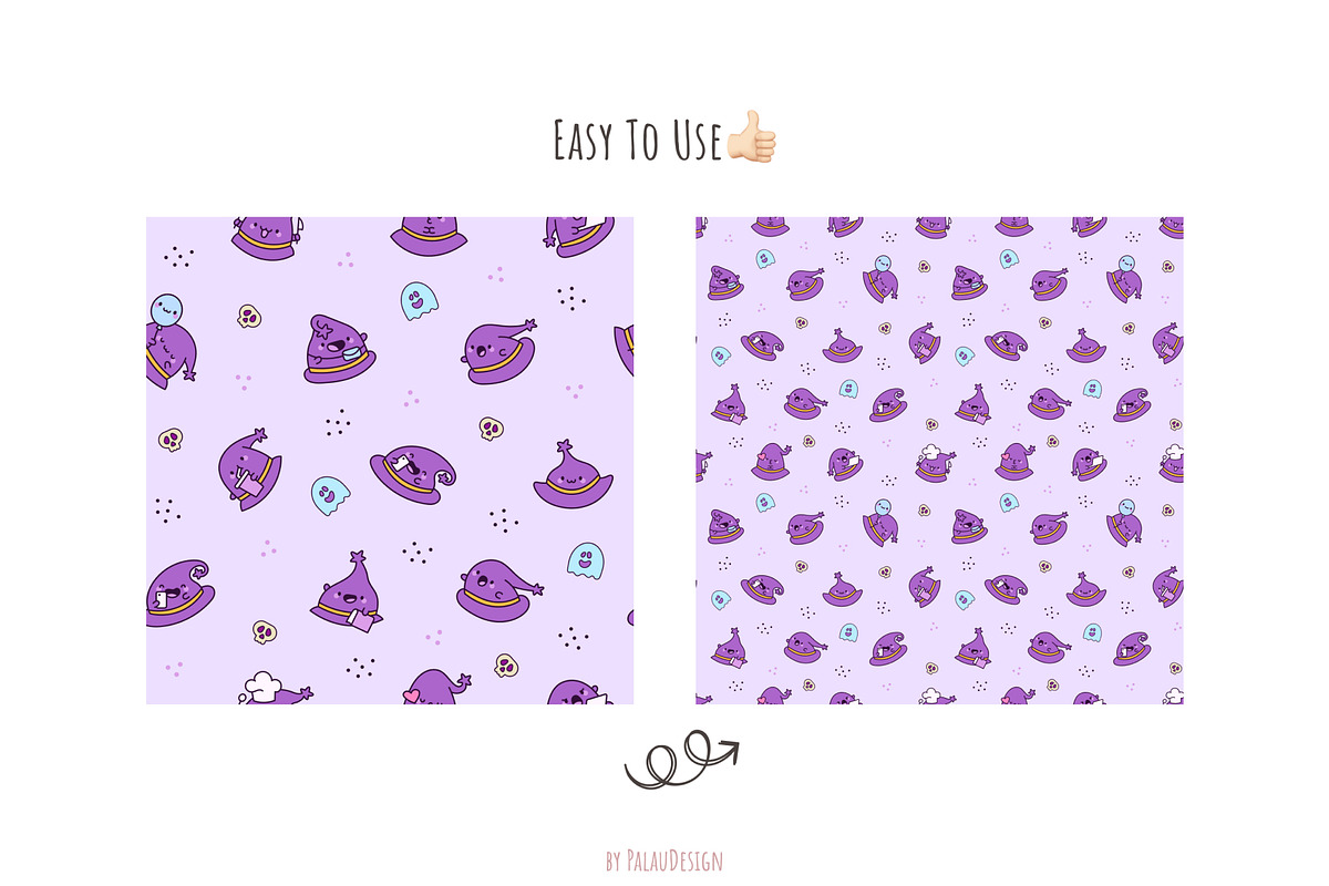 Wizard Hat Patterns, a Pattern Graphic by Palau (Photo 9 of 9)
