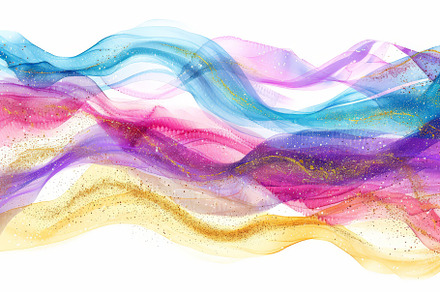 Colorful watercolor vinyl rainbow an, a Background Photo by Pixeness