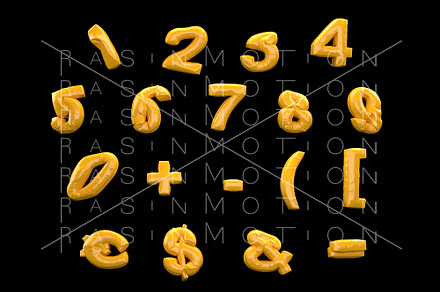 Inflatable Text Alphabet Numbers