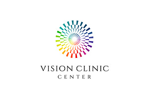 Contact Lenses Eye Vision Spark Logo