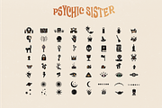 Psychic Sister Mystic Logo Brand Kit, a Branding & Logo Template by Dynamo Ultima (Thumbnail 14 of 21)