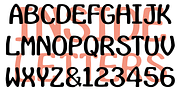 InsideLetters, a Handwritten Font by Ingrimayne Type (Thumbnail 1 of 5)