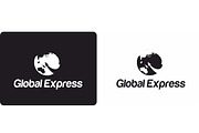 Global Express Logo Design, a Branding & Logo Template by free2fonts (Thumbnail 5 of 5)