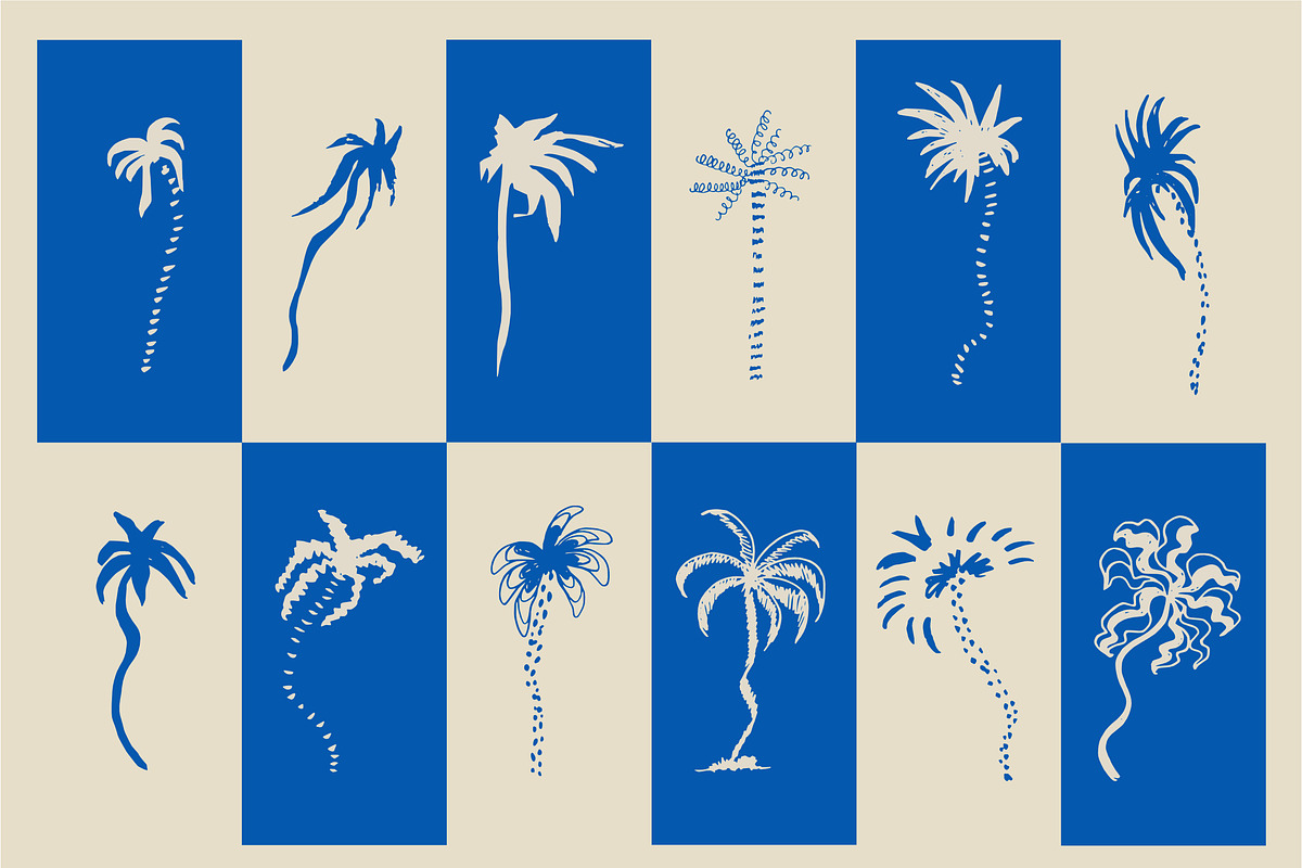 Detailed palm trees and exotic seeds, an Object Graphic by Anada Arty (Photo 1 of 3)