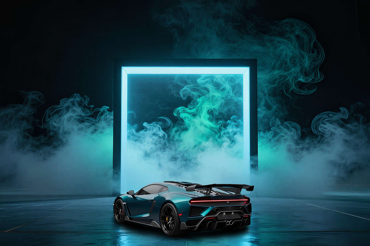 Supercar Spotlight Digital Backdrops, a Background Graphic by 3Motional (Photo 5 of 19)