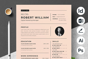 Vintage-Inspired Resume Design, a Resume Template by ResumeInventor