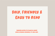 Joypops - Handwritten Bubble Font, a Handwritten Font by Panatype™ Studio (Thumbnail 6 of 9)