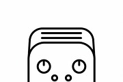 Bundles Minimal Kitchen Icons, an Outline Icon by adenpinkstore (Thumbnail 15 of 22)