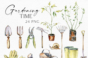 Watercolor Gardening Time, a Food Illustration by Olga Koelsch (Thumbnail 8 of 19)