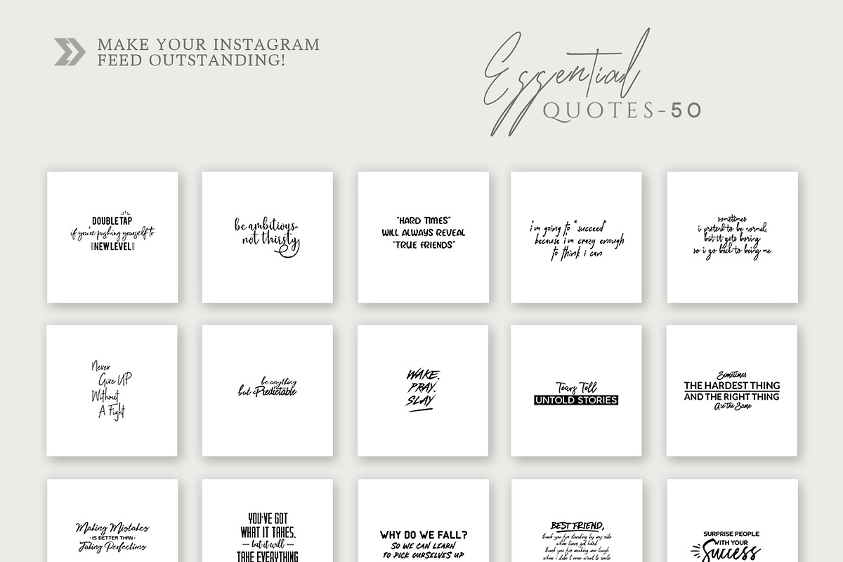 645 Essential Social Media Quotes, a Social Media Template by Eviory (Photo 13 of 25)