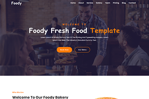 Foody Food & Restaurant Template