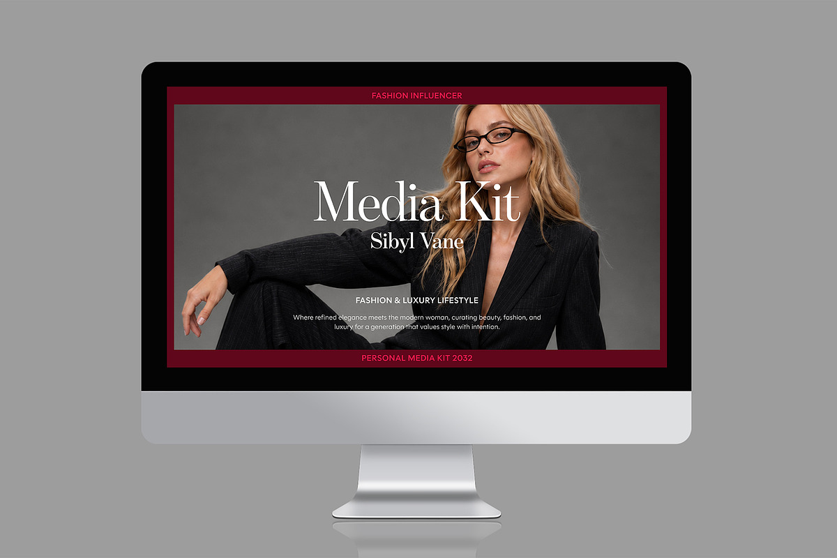 Digital Media Press Kit Template, a Brochure Template by BrandPacks (Photo 4 of 5)