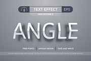Angle Paper - Editable Text Effect, a Layer Style Add-On by rwgusev (Thumbnail 1 of 5)