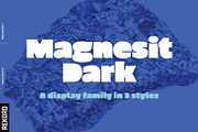Magnesit Dark UltraBold Fonts, a Sans Serif Font by REKORD (Thumbnail 1 of 11)