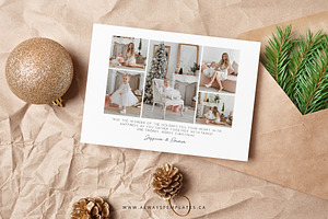 Christmas Card Template CC150