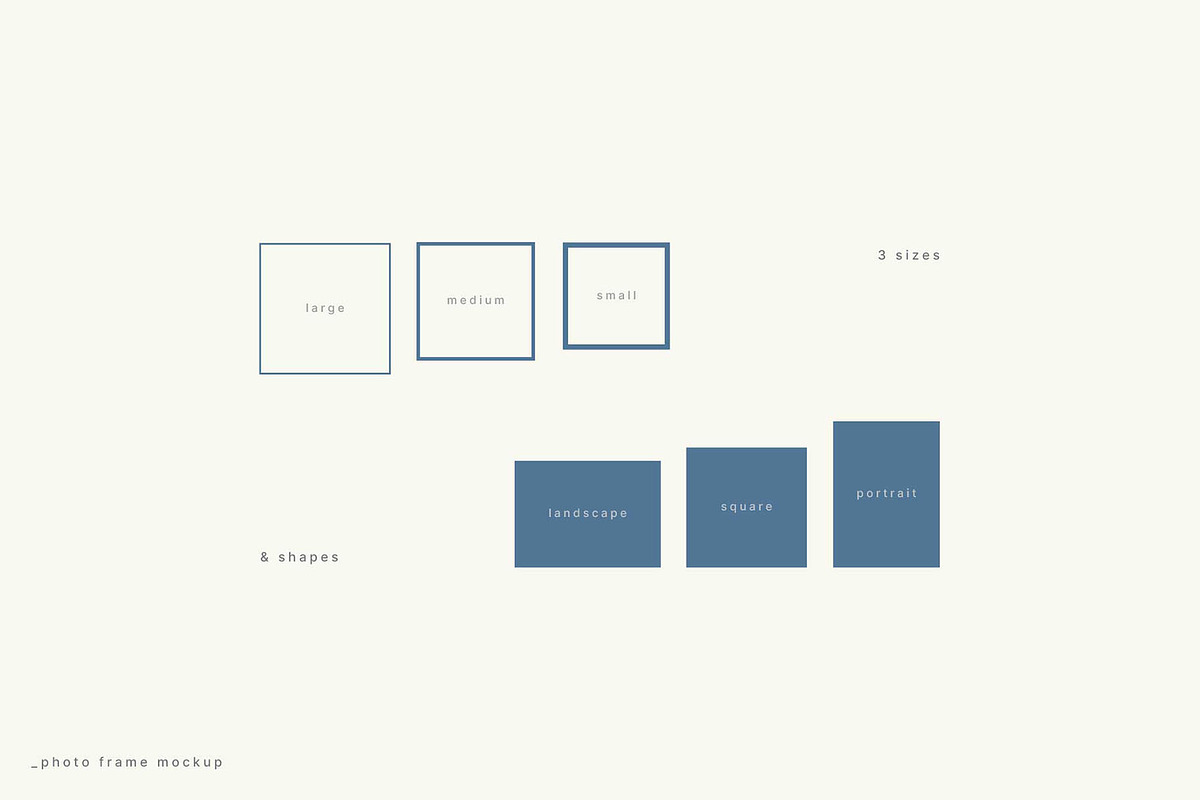 Photo Frame Mockups, an Advertising Mockup by Graphic Pear (Photo 13 of 14)