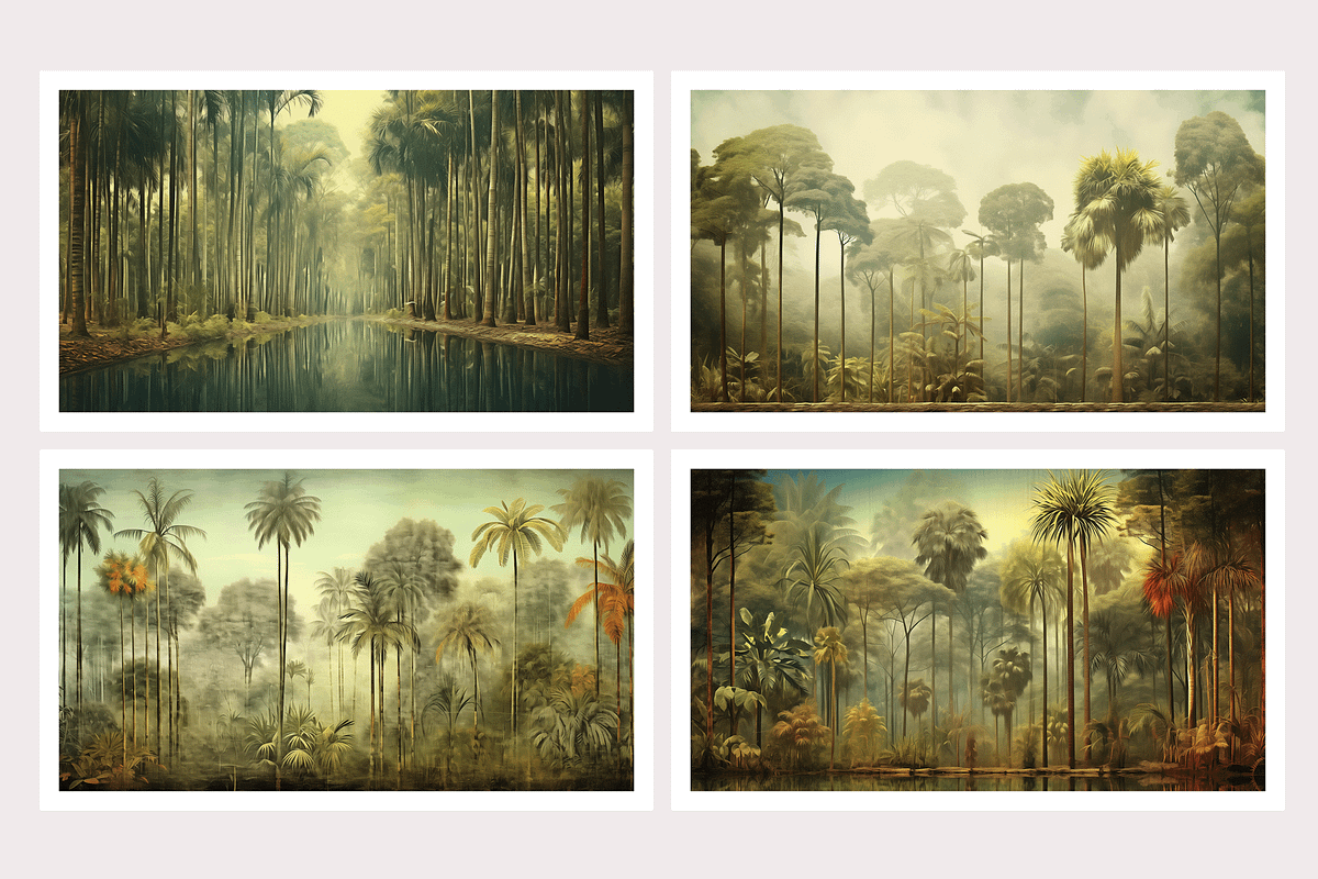 Dofo Co - Vintage Tropical Forests, a Decorative Illustration by milatovar (Photo 4 of 20)