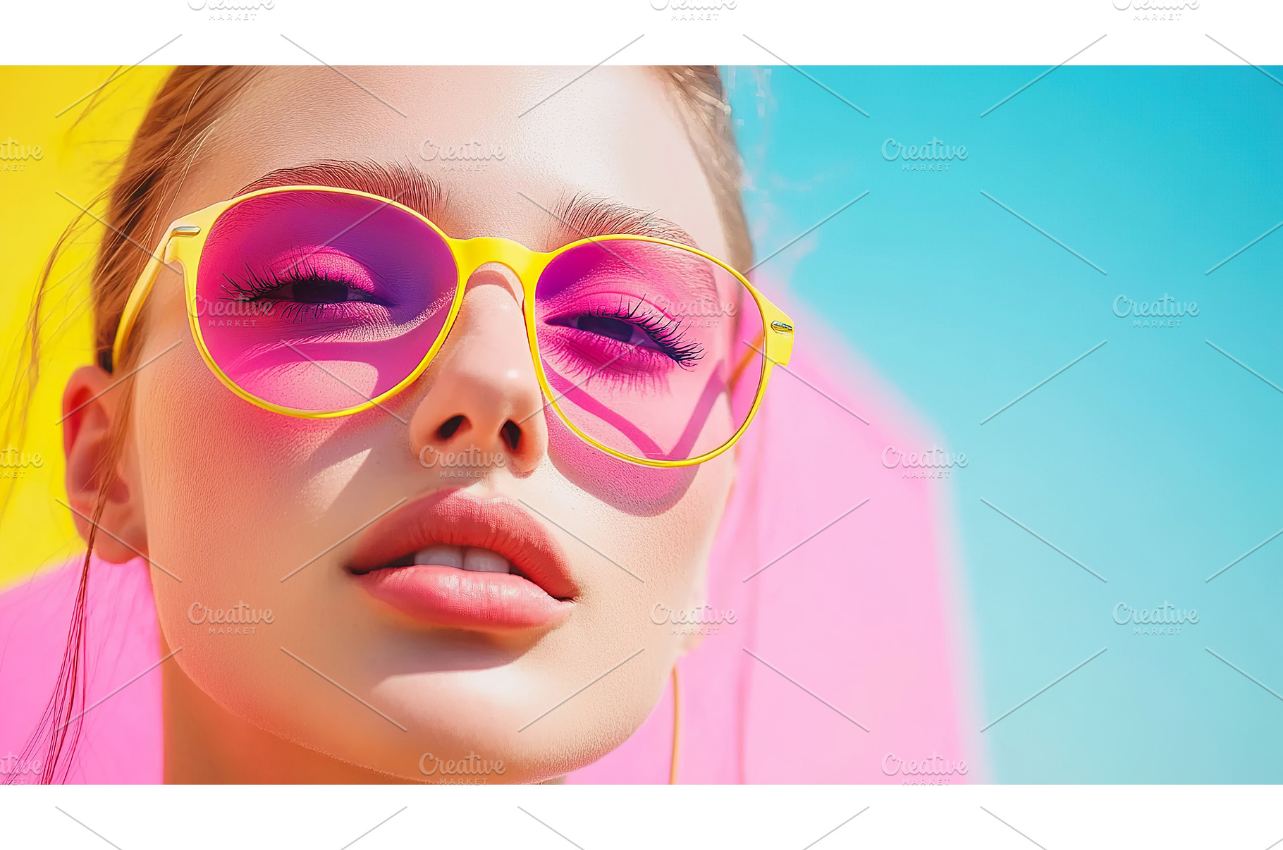 Young Caucasian woman wears pink, a Beauty & Fashion Photo by Lermont51