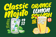 Lemon Round - Bold Display Font, a Script Font by Four Lines Std. (Thumbnail 2 of 8)
