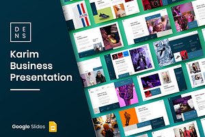 Karim - Business Google Slide Templa, a Presentation Template by Dens Creative Studio