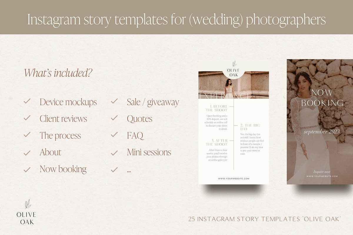Wedding Photographer Story Templates, a Social Media Template by Wonderlik Webdesign (Photo 6 of 10)
