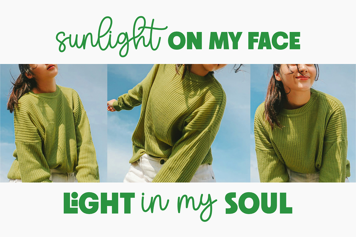 Beautiful Caroline - Font Duo, a Sans Serif Font by Keithzo (Photo 3 of 8)