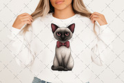 Whimsical Cat PNG, an Illustration by Craft Nest (Thumbnail 2 of 6)