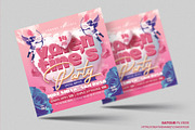 Valentines Day Party Flyer Template, a Flyer Template by Satgur Graphic Design (Thumbnail 3 of 6)