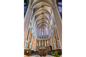 Interior of the Cathedral of Our, an Architecture Photo by Leonid Andronov