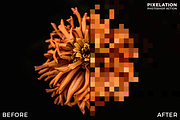 Pixelation Photoshop Action, an Action Add-On by maximakesthings (Thumbnail 2 of 4)